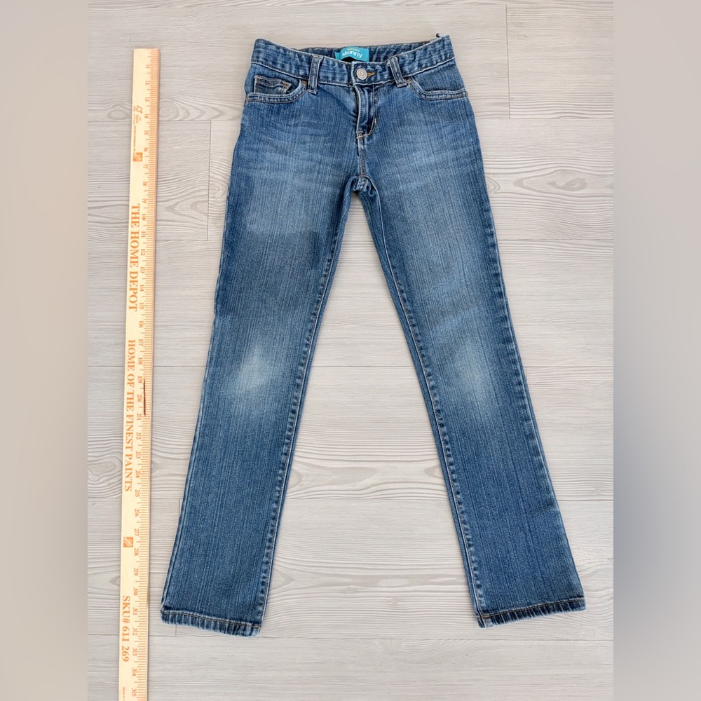 Old Navy Girls Medium Blue Straight-Leg Jeans